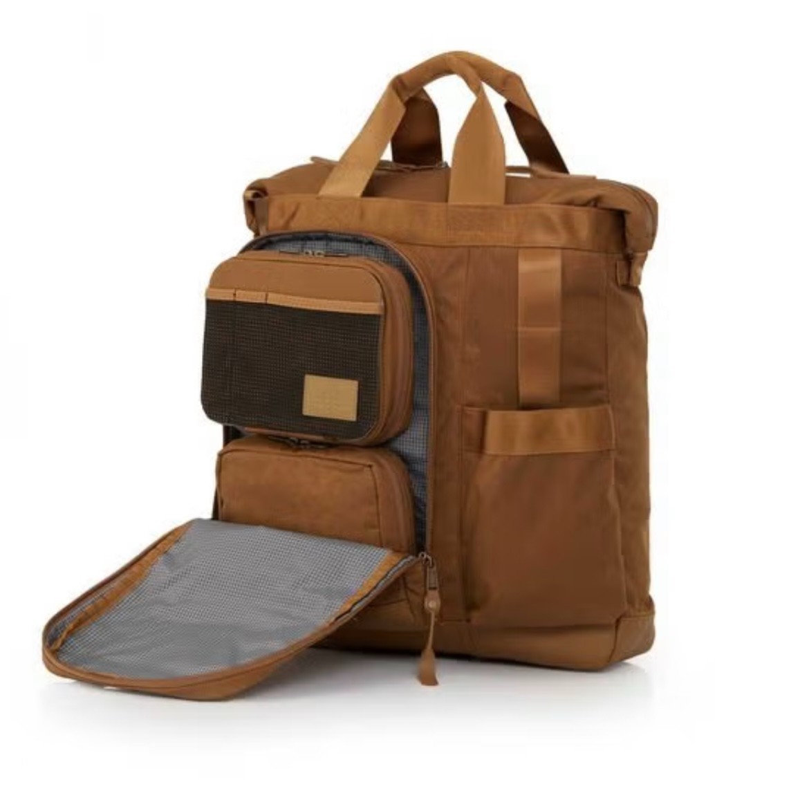 see description GREGORY PREMIUM Quarry Helmet Bag Unisex Brown