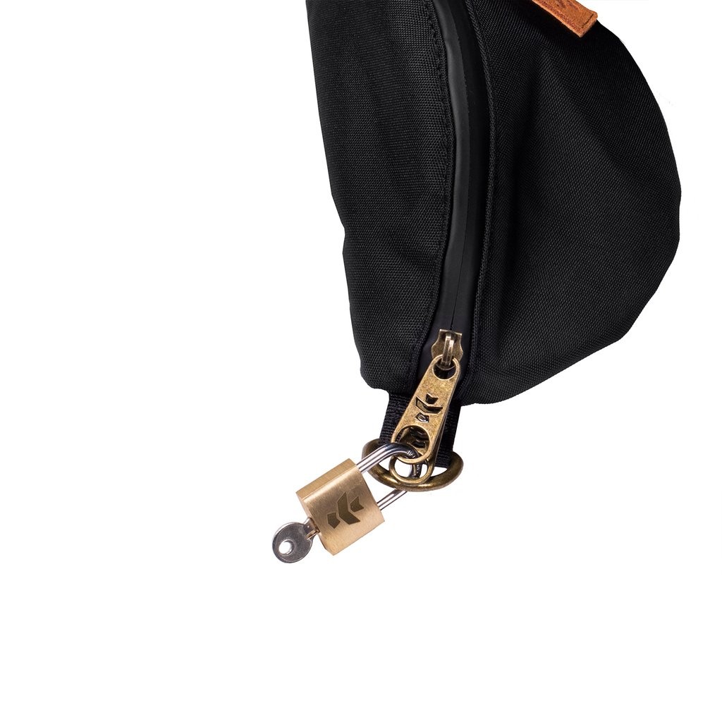 The Amigo Black Cross Body Waist Bag by Revelry Supply