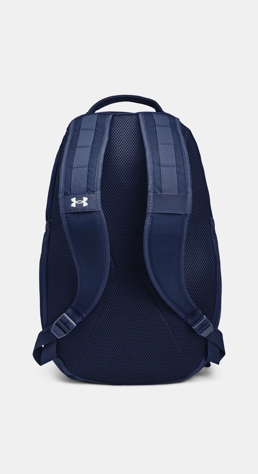 Under Armour Hustle 5.0 Backpack Color: Academy / Academy / Silver