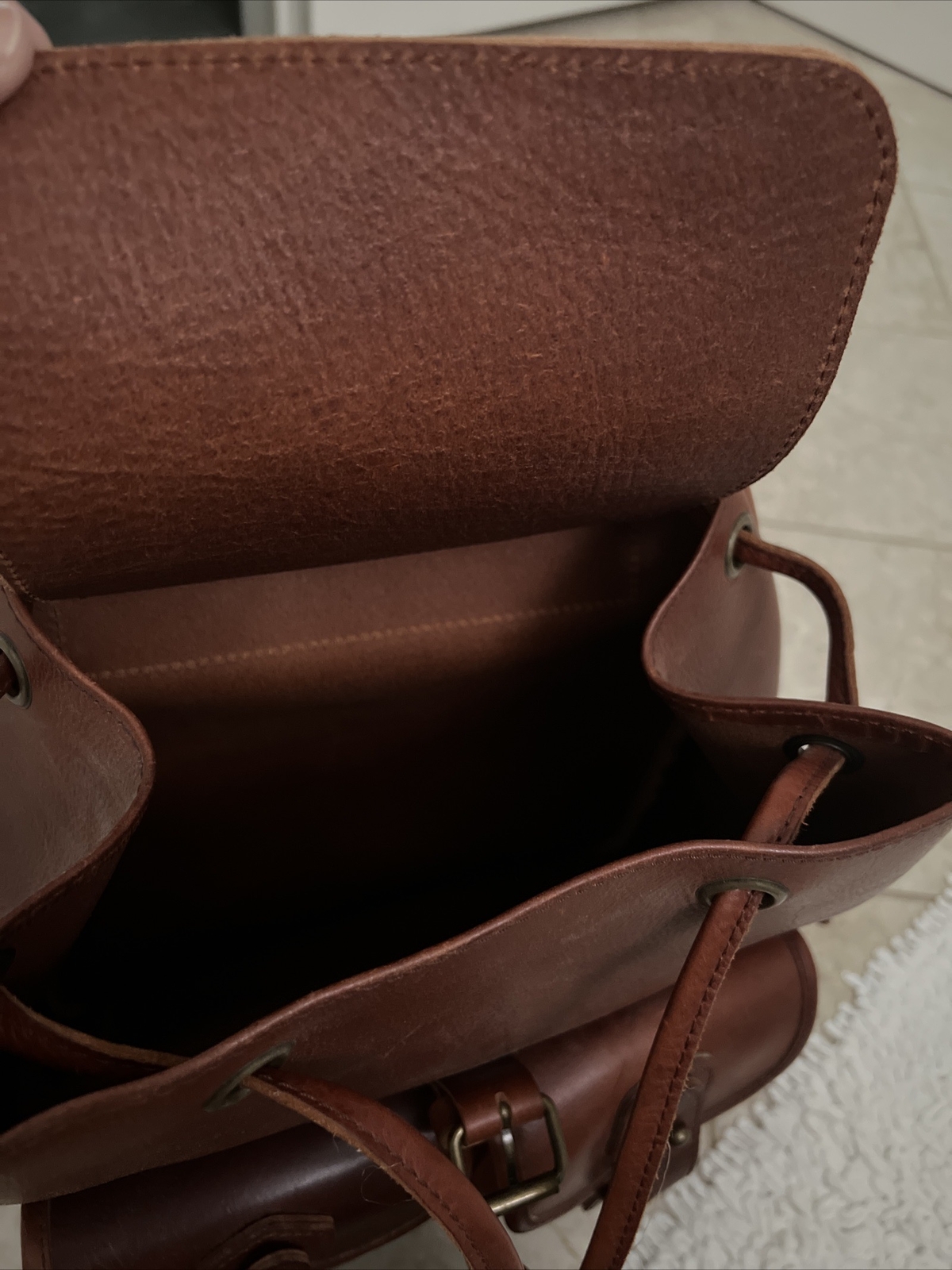 Jean Shop NYC Leather Backpack – Rare