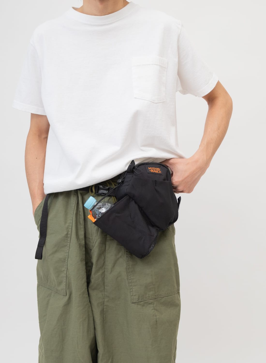 Mystery Ranch WING MAN MULTI POCKET Shoulder Bag Pouch Waist Bag, 3-Way Bag