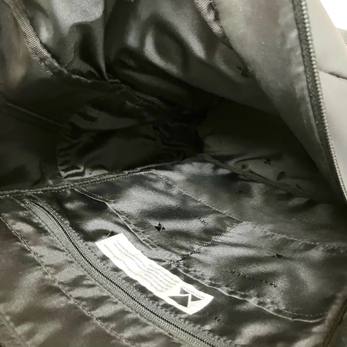 Import duty included for US buyers MAKAVELIC x EXAMPLE Backpack Black 11.8in x