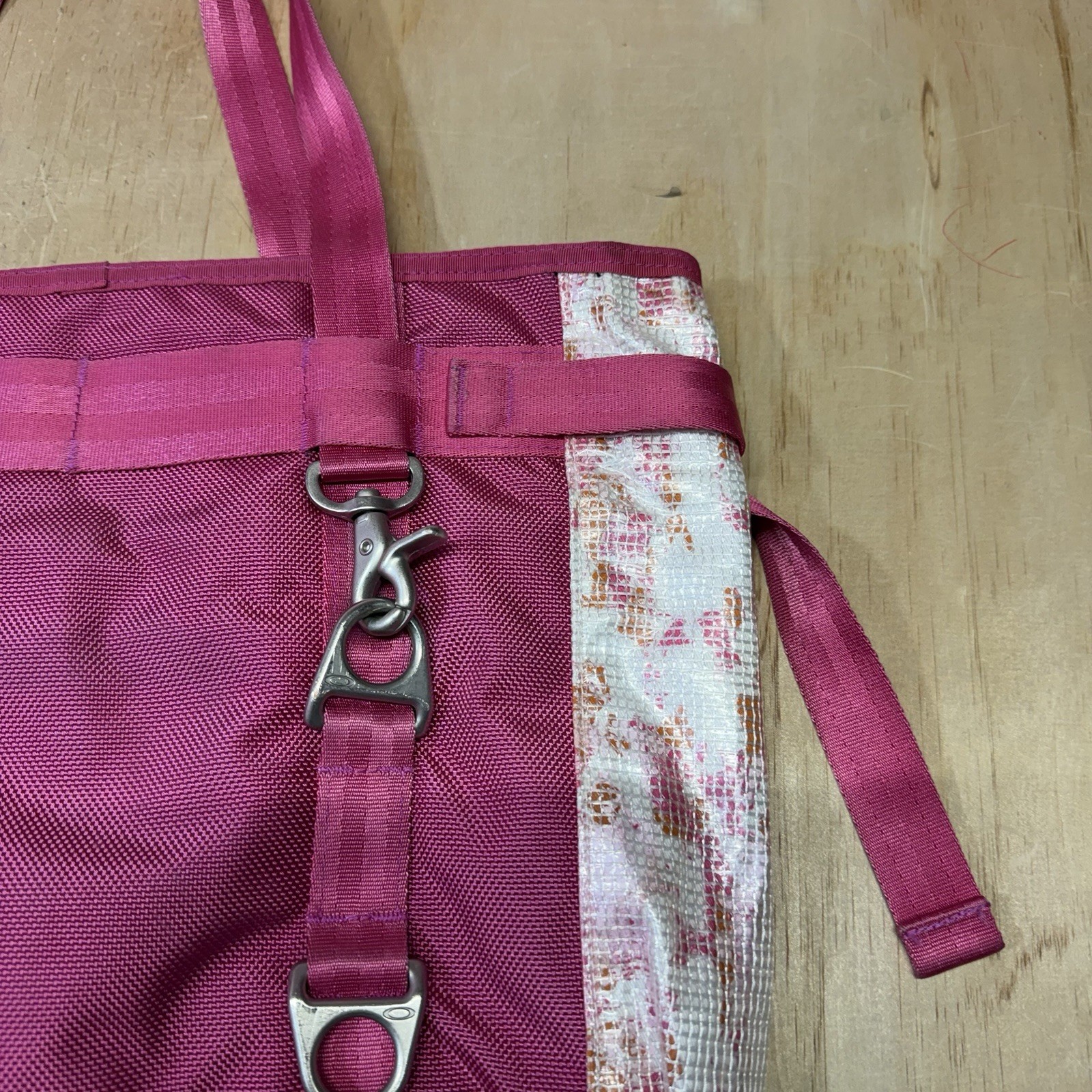 Vintage Pink Oakley High Low Voltage Y2K Commuter Bag Working Tested