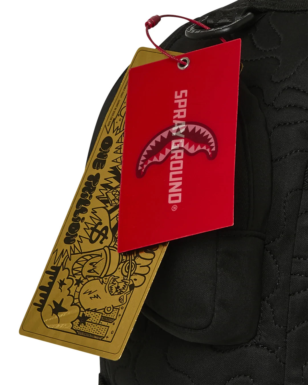 Sprayground KYUSHU MOUNTAIN Backpack🔥New Blacl Bookbag Kids School Bag