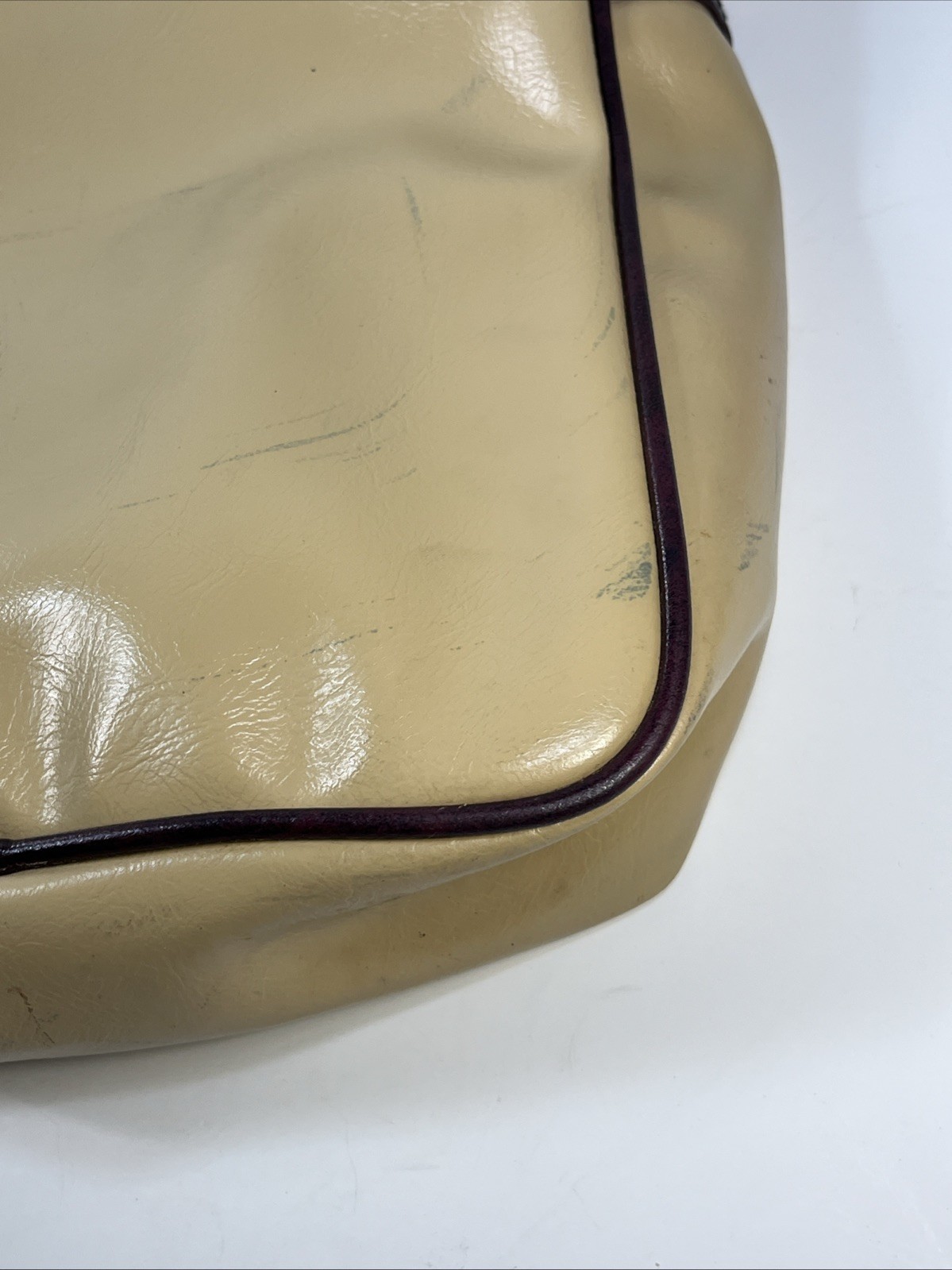 Astro Boy Backpack Vinyl Thailand used 14″ wear stains