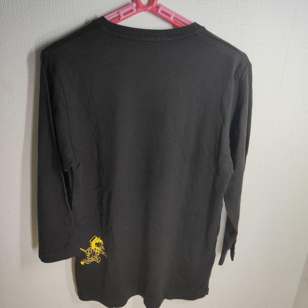 UNIQLO UT Character Print 3/4 Sleeve T-Shirt Dark Gray S