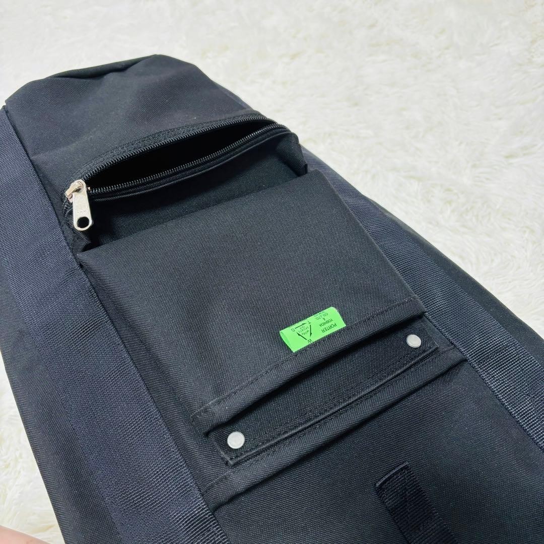 Authentic Yoshida Porter Union Backpack 2-Way Large Capacity, Black, 50cm tall