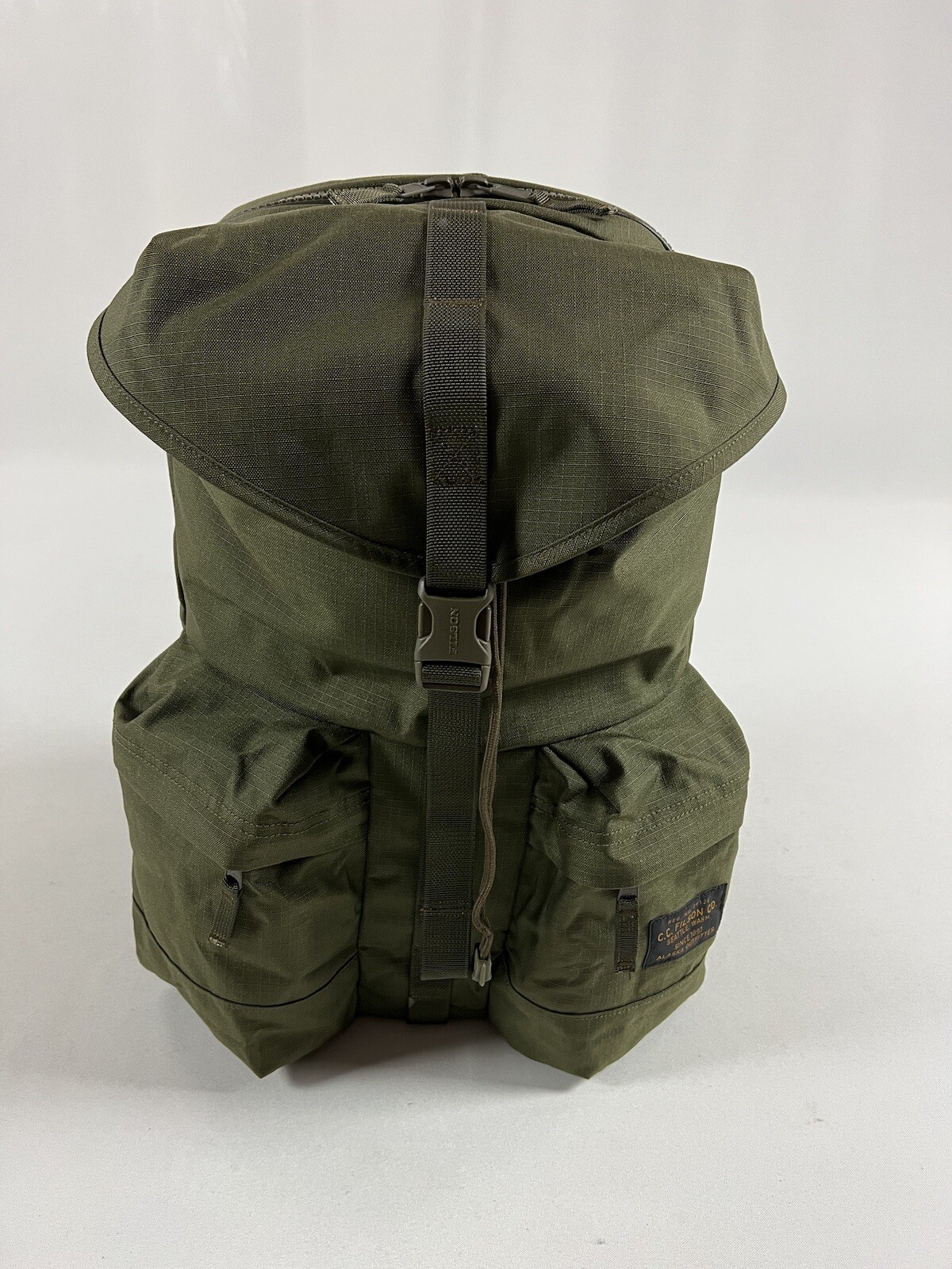 FILSON RIPSTOP NYLON BACKPACK SURPLUS GREEN ONE SIZE NWT SOLD OUT