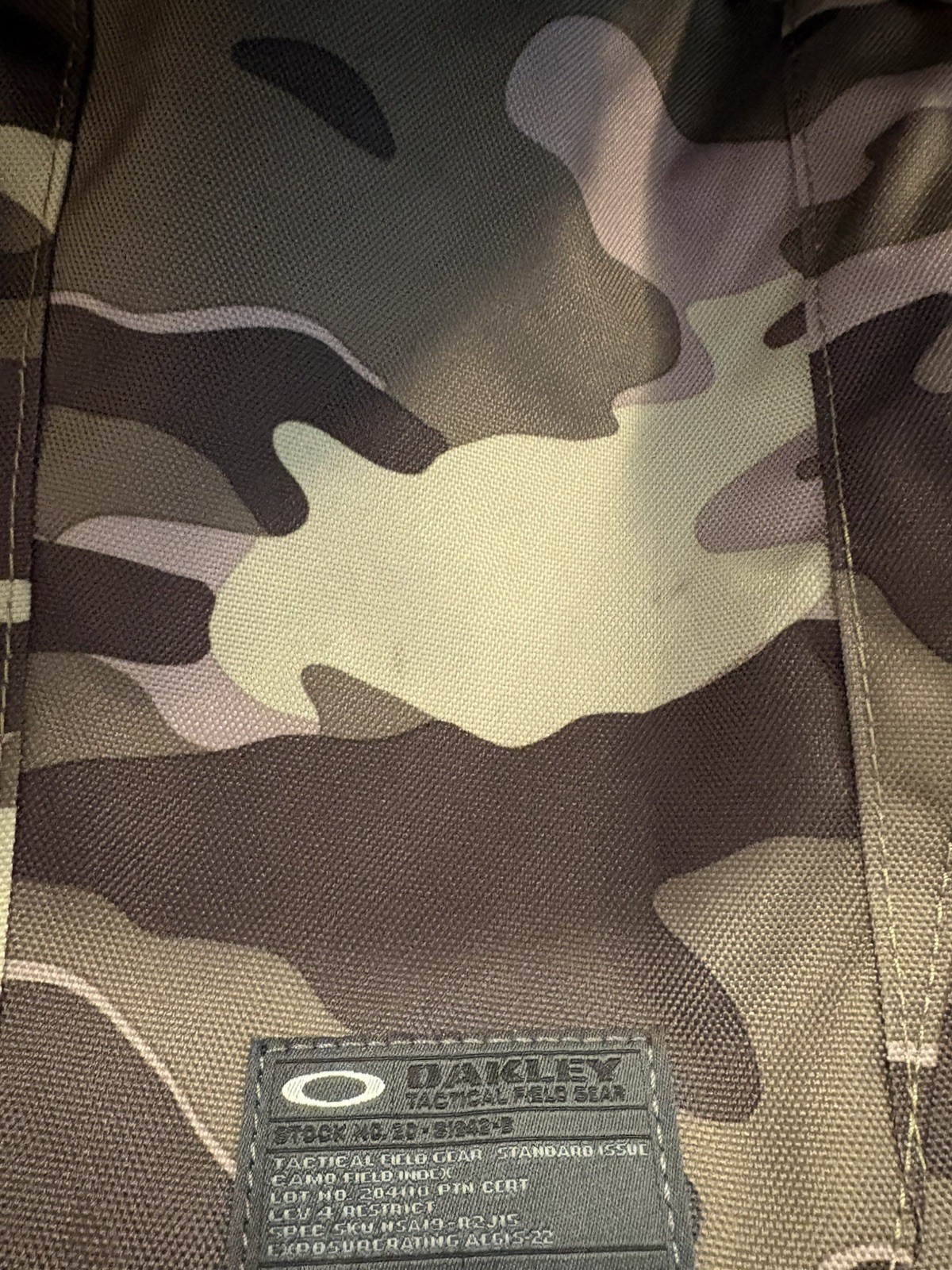 OAKLEY KITCHEN SINK BACKPACK Herb Camo 34L Tactical Field Gear Day Pack Bag