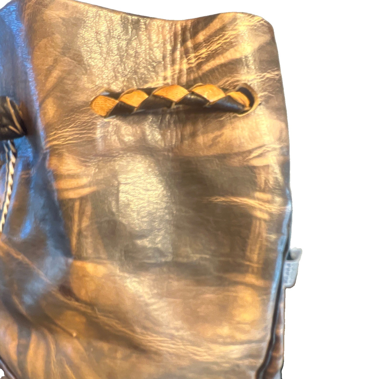 Handcrafted African Leather Unisex Backpack!