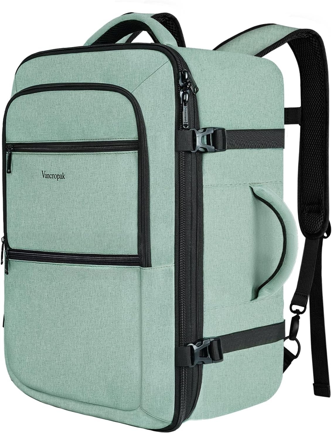 Travel Backpack 40L Carry On Flight Approved Weekender Backpack Expandable Bag