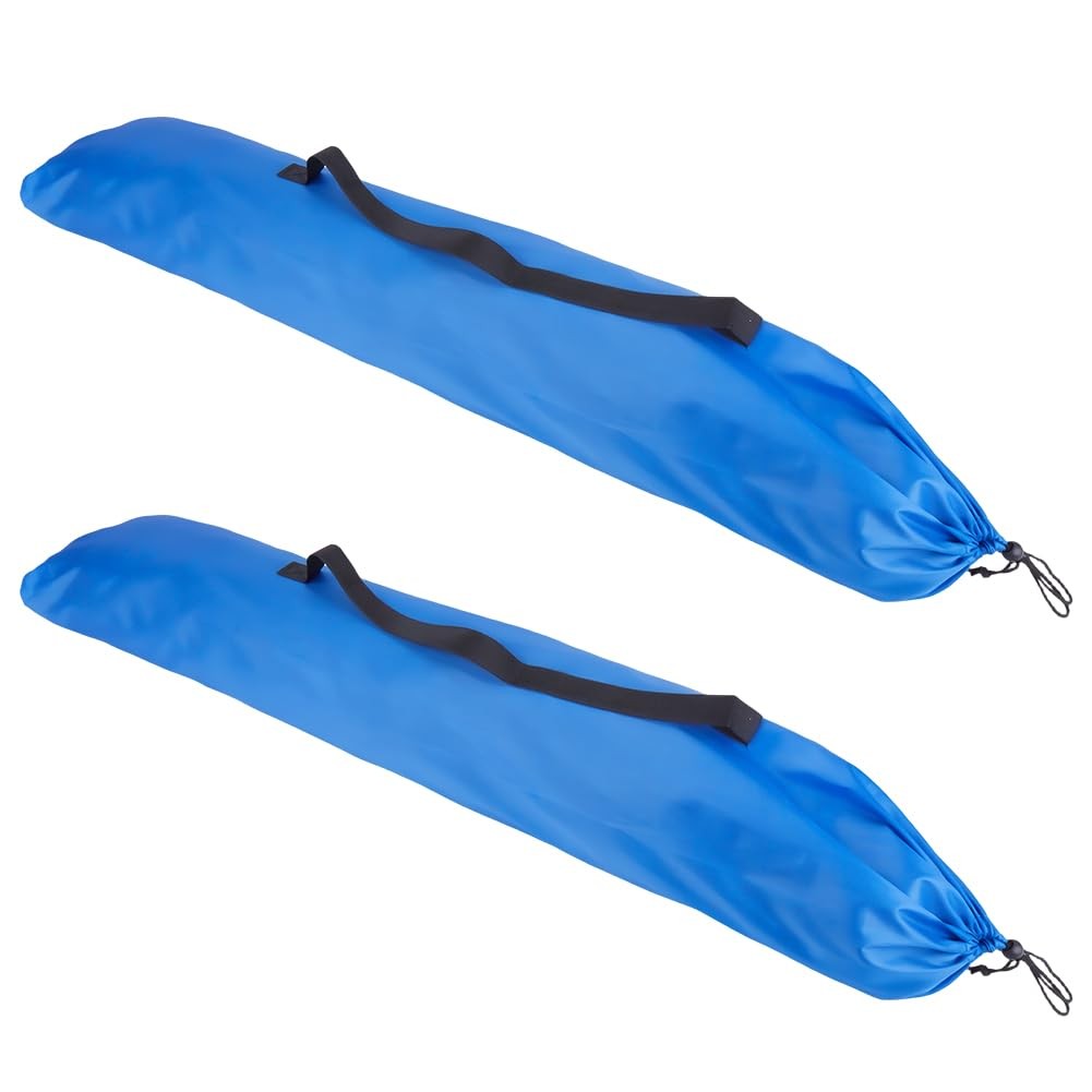 2Pcs Folding Camp Chair Bag Blue Beach Chairs Replacement Foldable Carrying B…