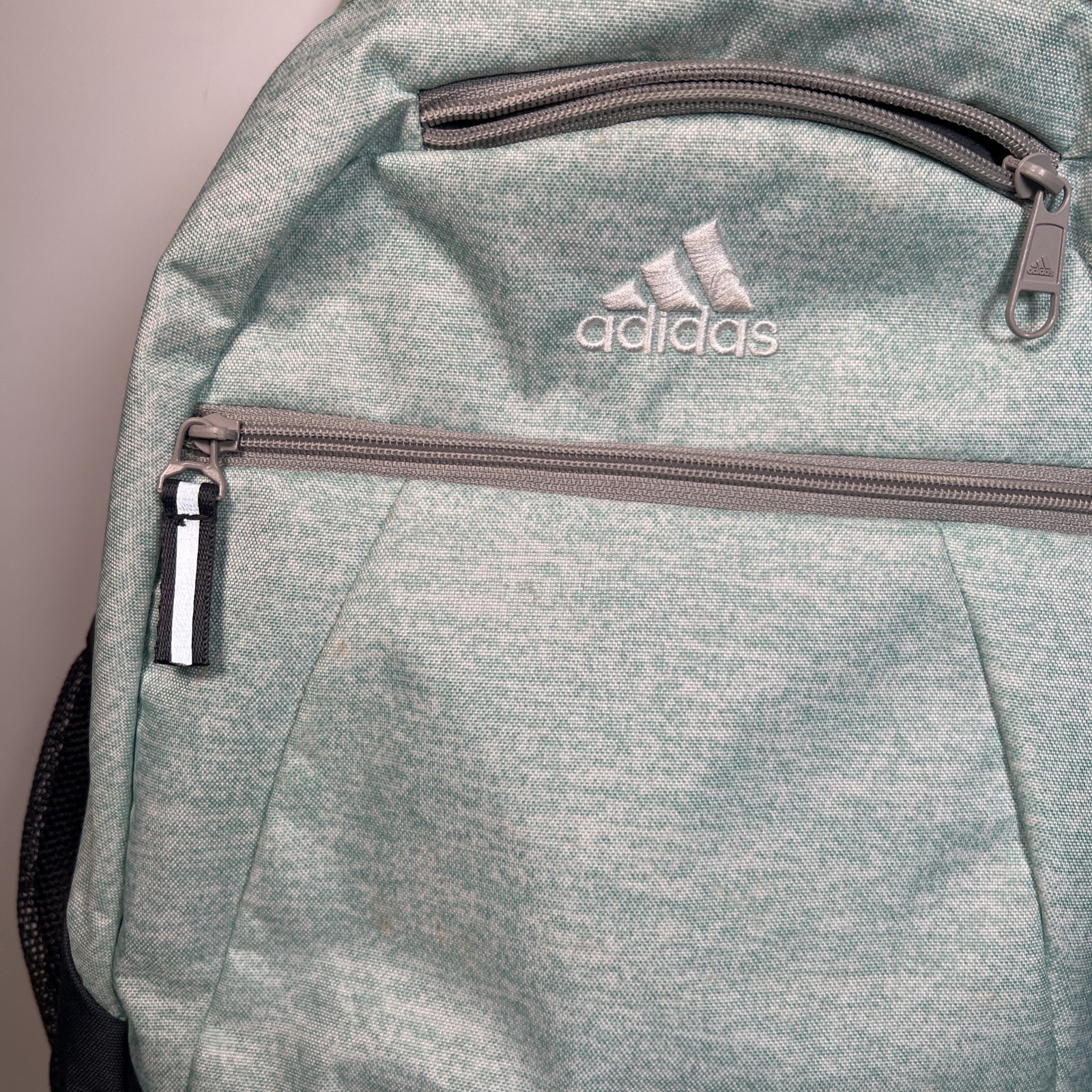 Adidas Backpack Defender Light blue 4 Zippers