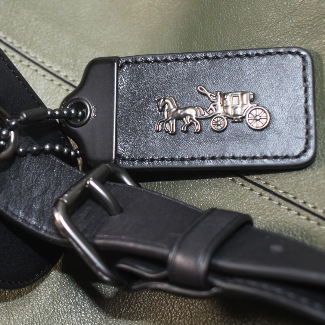 (COACH 32572) 1941 Scout Backpack, Army Green, Gunmetal Hardware