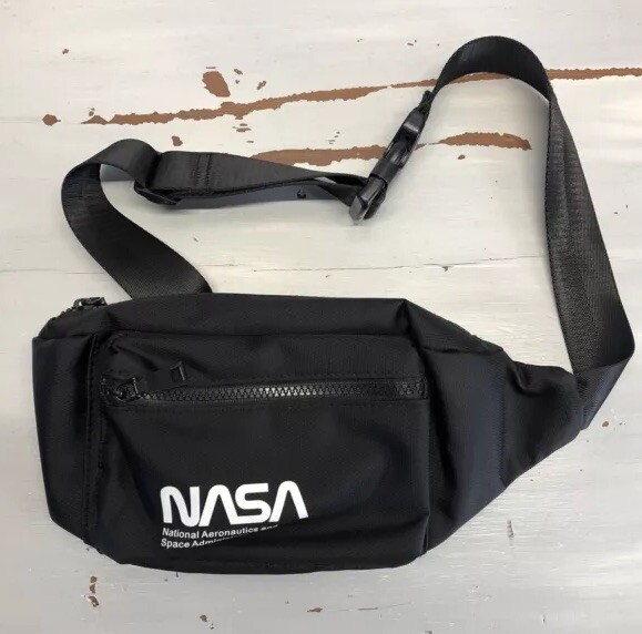 NASA Buzz Aldrin Fanny Bag Hip Belt. Rare Black