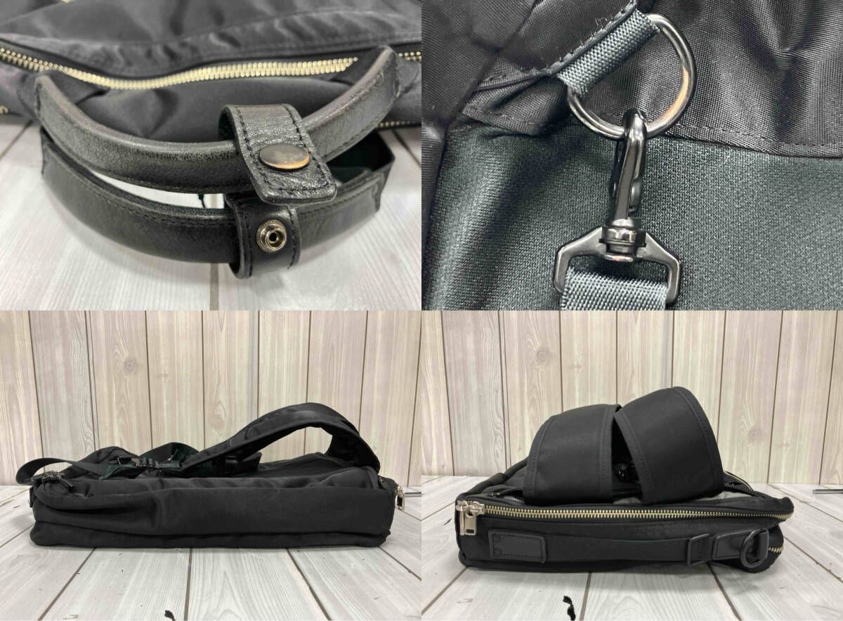Authentic PORTER Yoshida Bag Lift Briefcase Backpack Black 30cm x 43cm x 14cm Da
