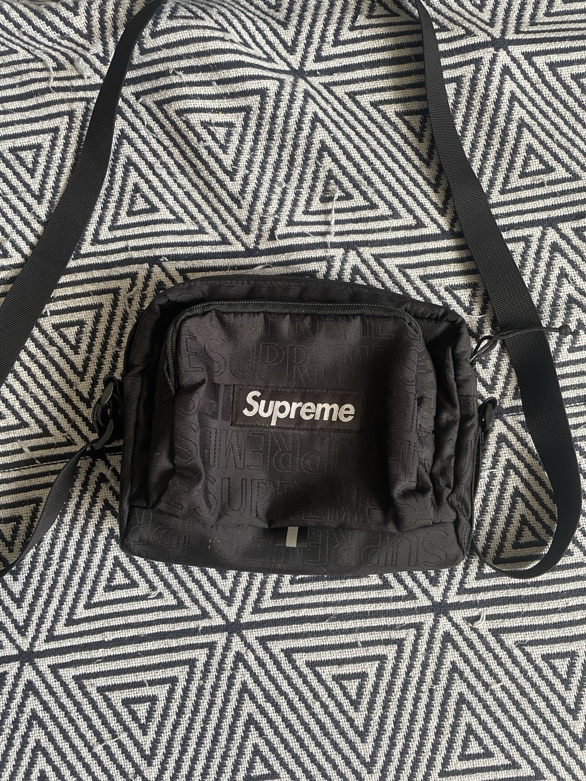Supreme Shoulder Bag Black SS19
