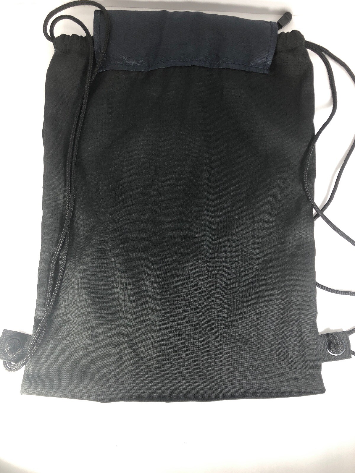 Adidas Black Navy Unisex Light Backpack Sackpack 18”X15”
