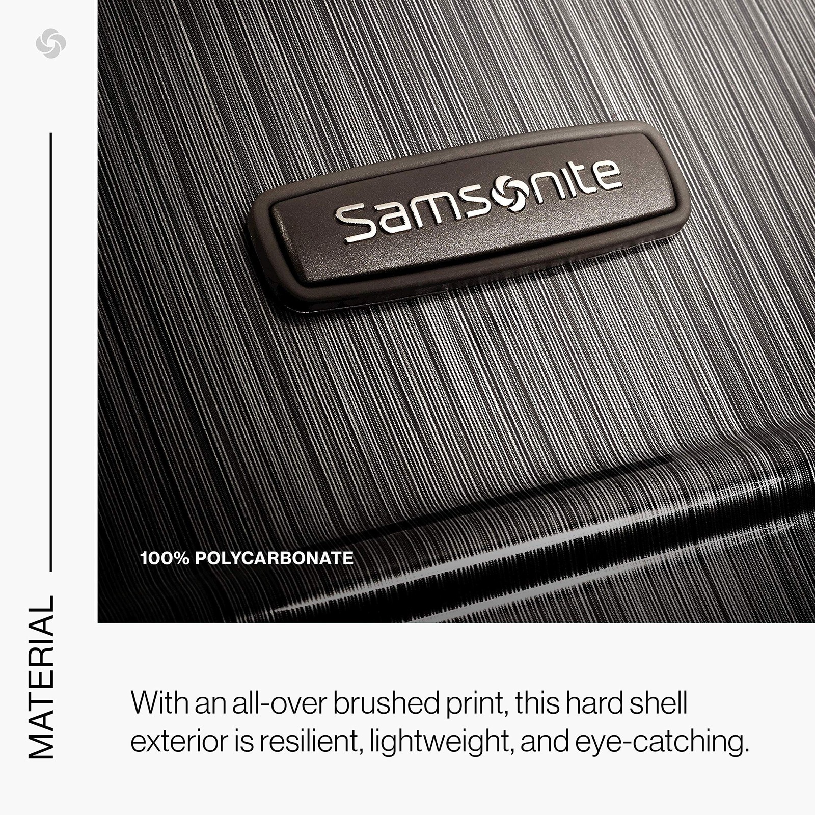 Samsonite Winfield 2 Hardside Luggage with 360 Spinner Wheels, 24 Inch U3