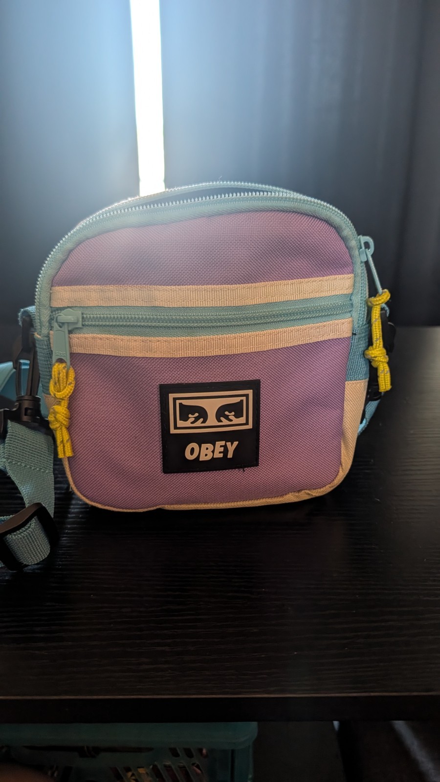 Obey Conditions Traveler Bag III Purple