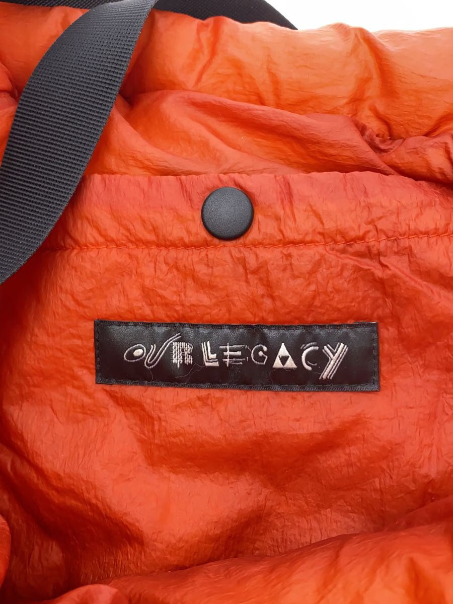 OUR LEGACY BIG PILLOW TOTE Eld Rubberized Nylon Tote Bag Nylon Orange