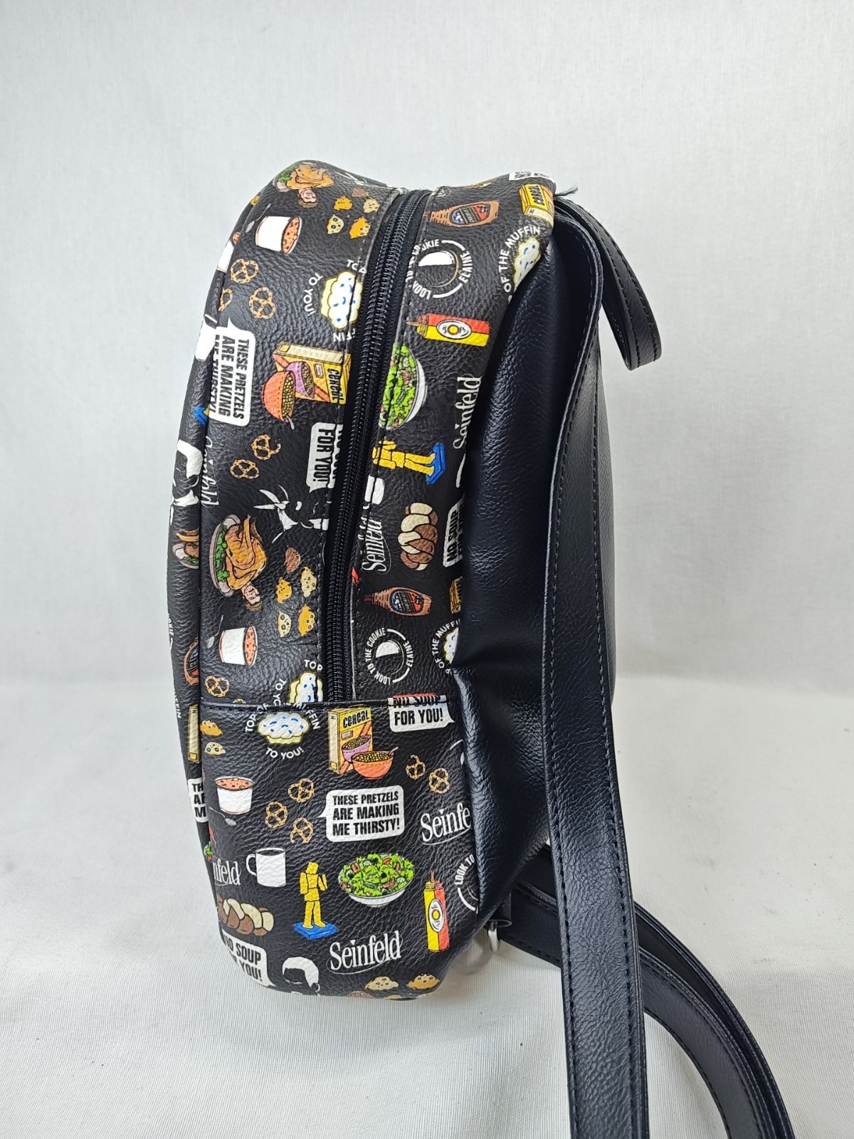 Funko Seinfeld Mini Backpack Vegan Leather PVC All Over Print NWT Pop! Figures
