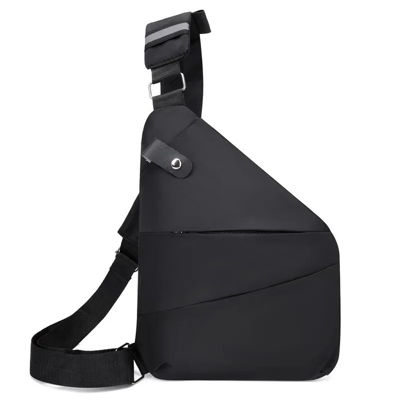 Valcen Personal Pocket Bag for Man, Crossbody Multi-pocket Anti-thief Travel Bag