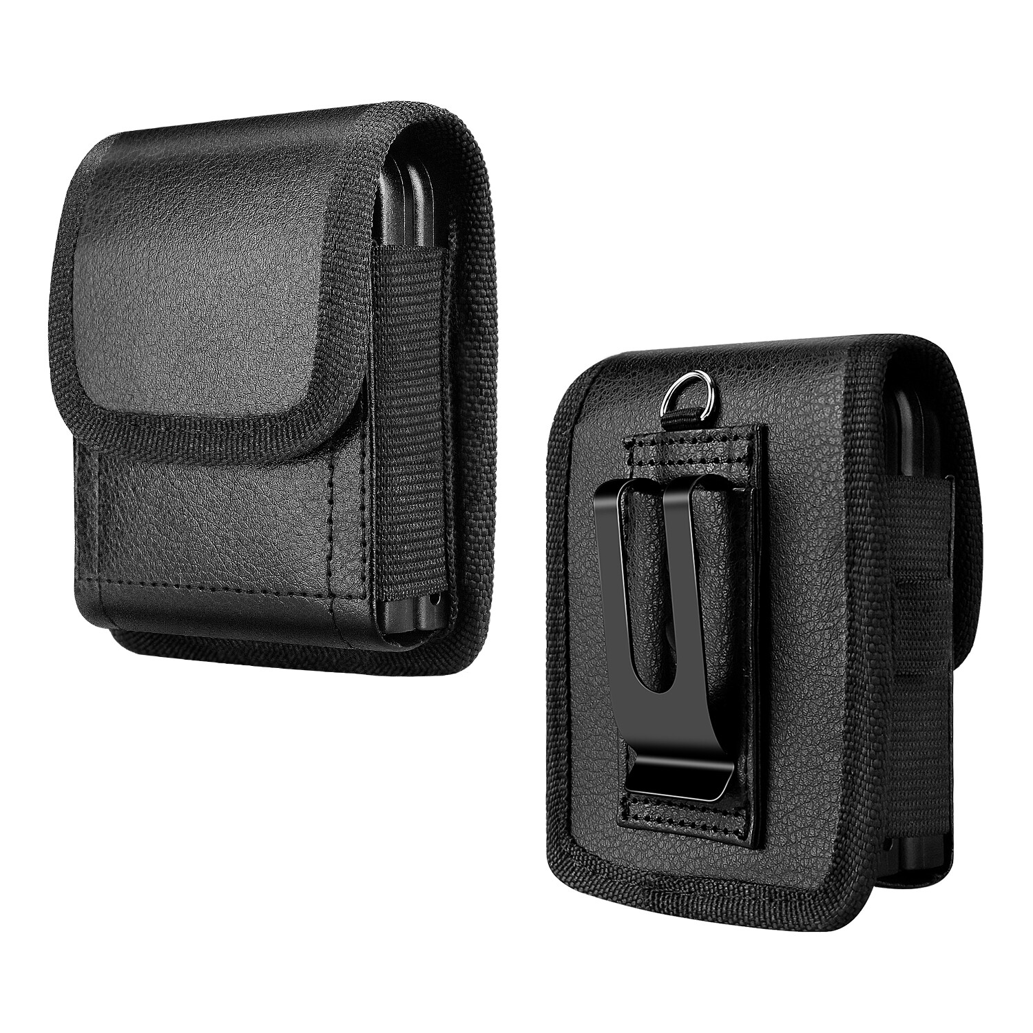 Leather Pouch with Belt Clip Holster Belt Case For Samsung Galaxy Z Flip 3/4/5/6