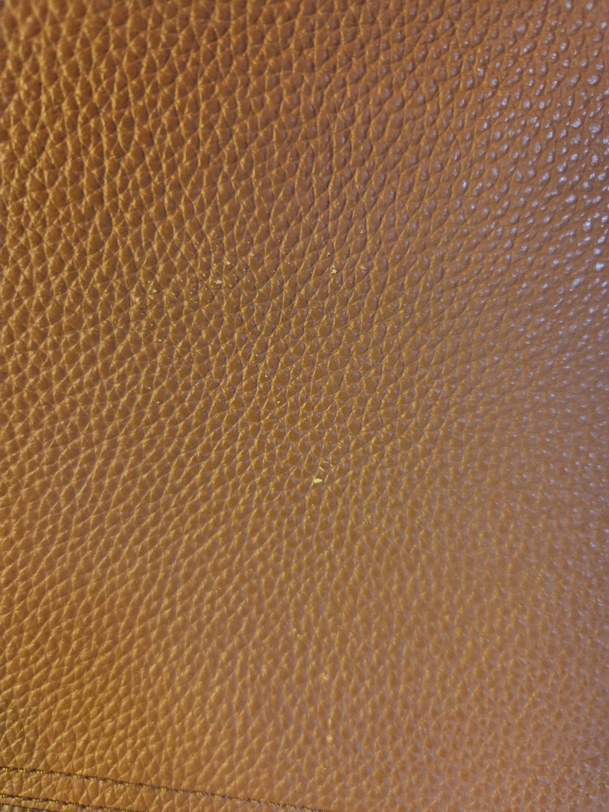 Coach Hudson F36810 Saddle Pebbled Leather Messenger Bag [Missing Buckle]