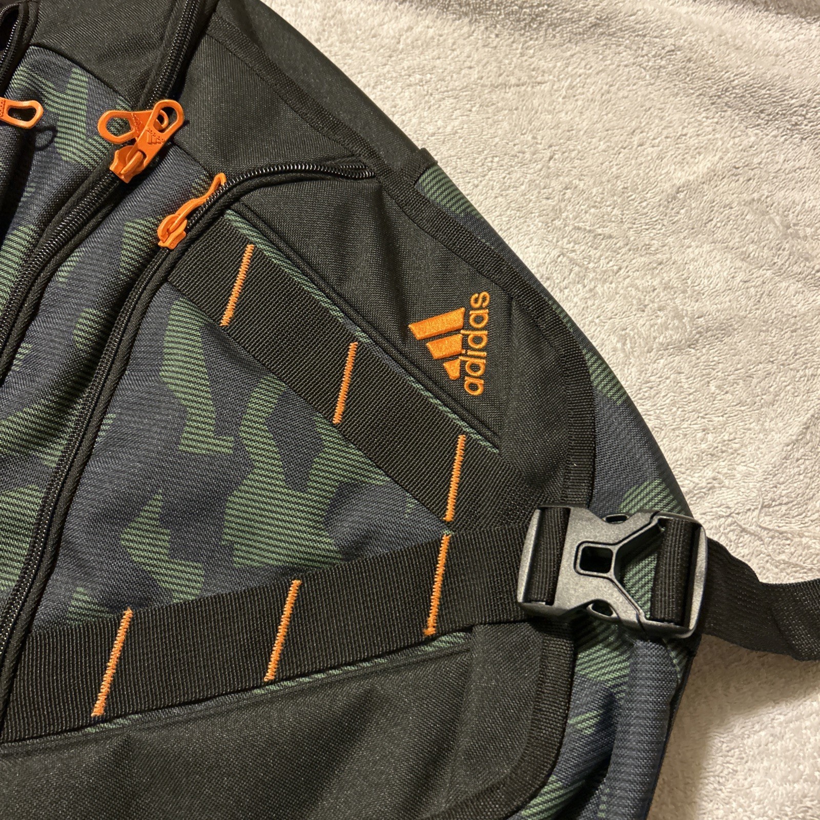 Adidas Crossbody Sling Single Strap Load Spring Backpack Soccer School Camo New