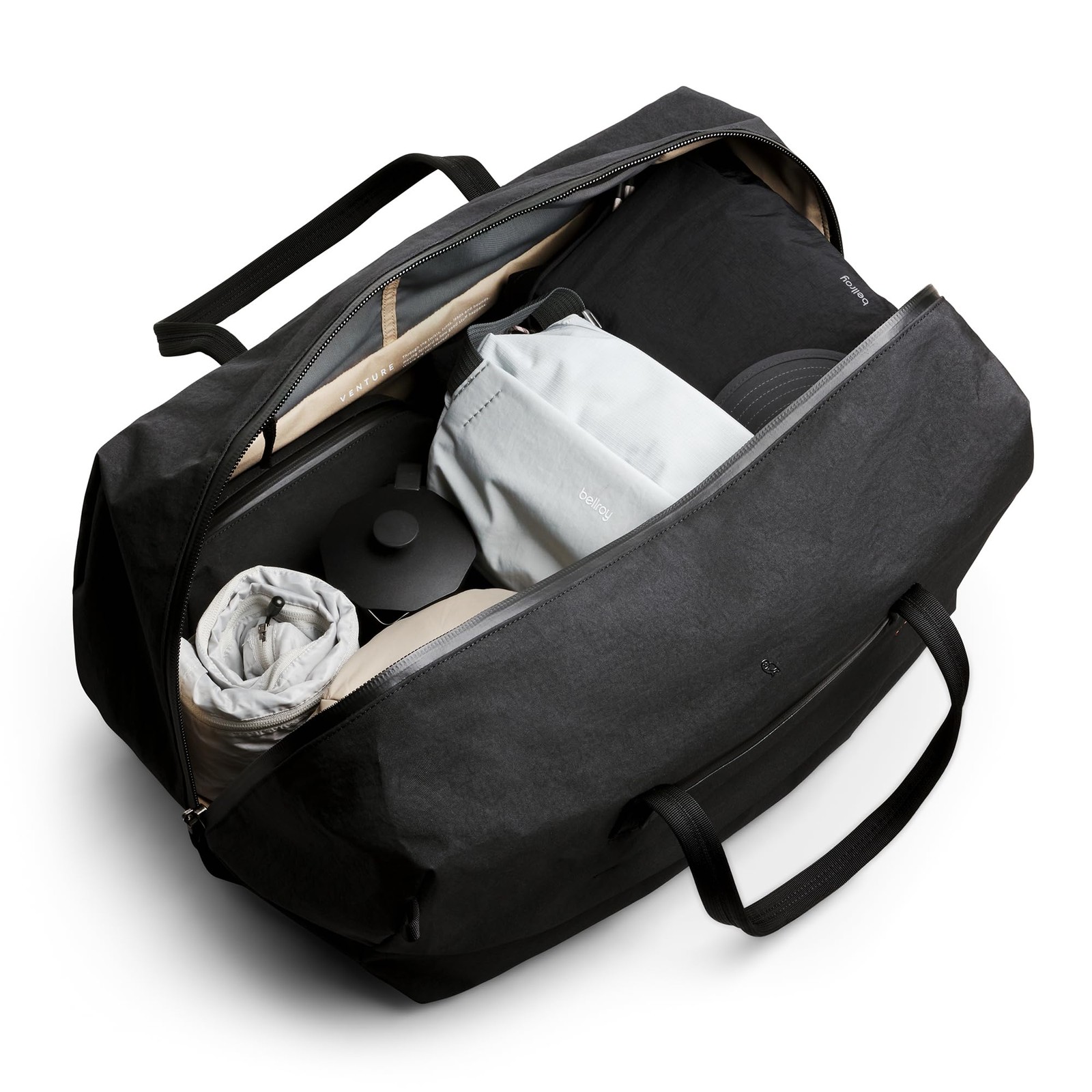 Venture Ready Duffel 55L (large-format travel bag with streamlined organizati…