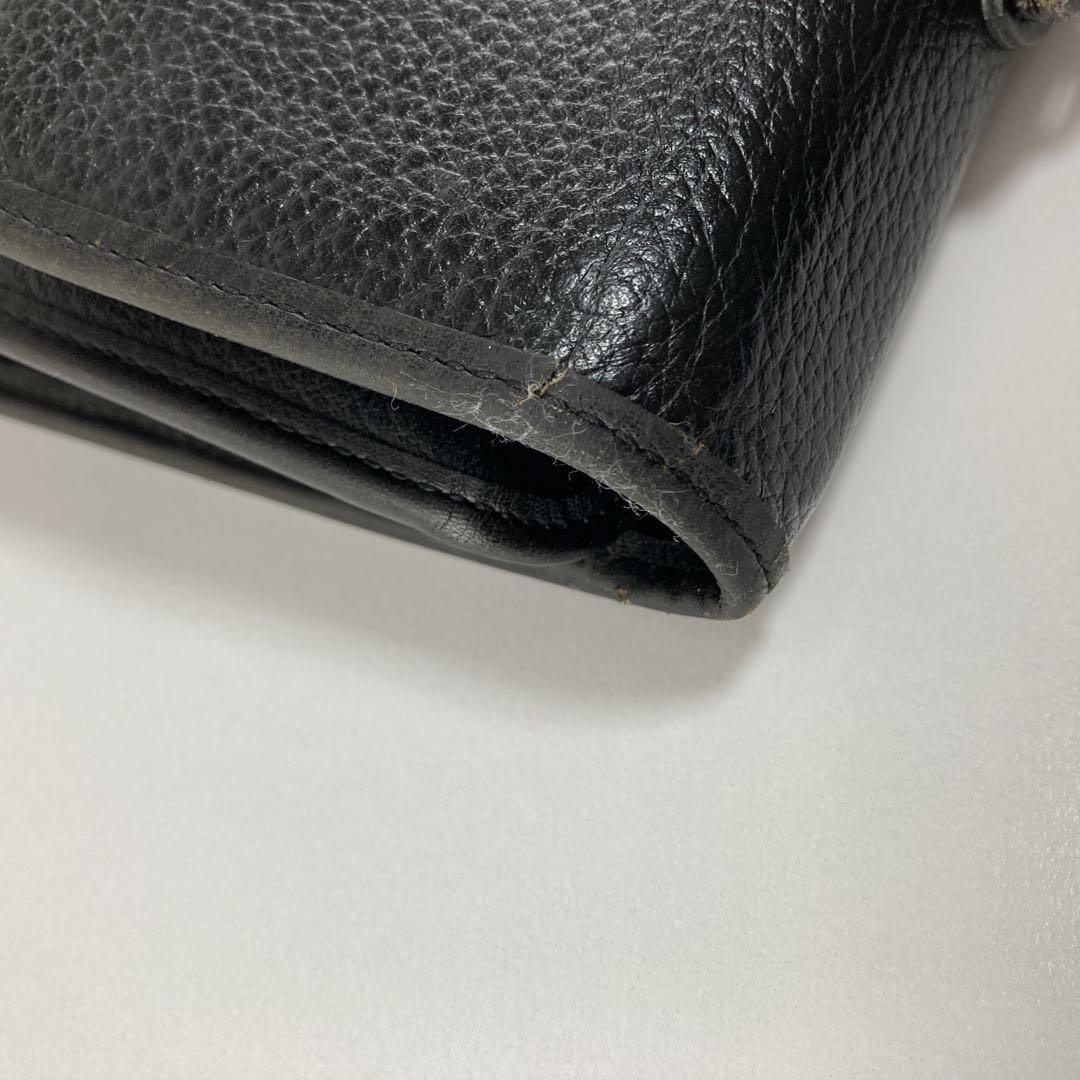 Authentic Vintage Burberry Black Leather Briefcase with Nova Check Interior, Siz