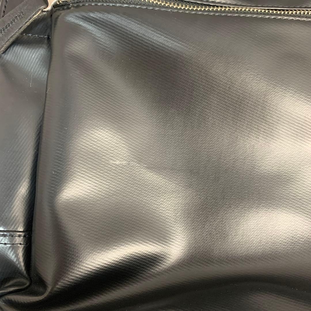 PORTER REAL 2WAY Briefcase Shoulder Bag PVC Black 42cm Japan