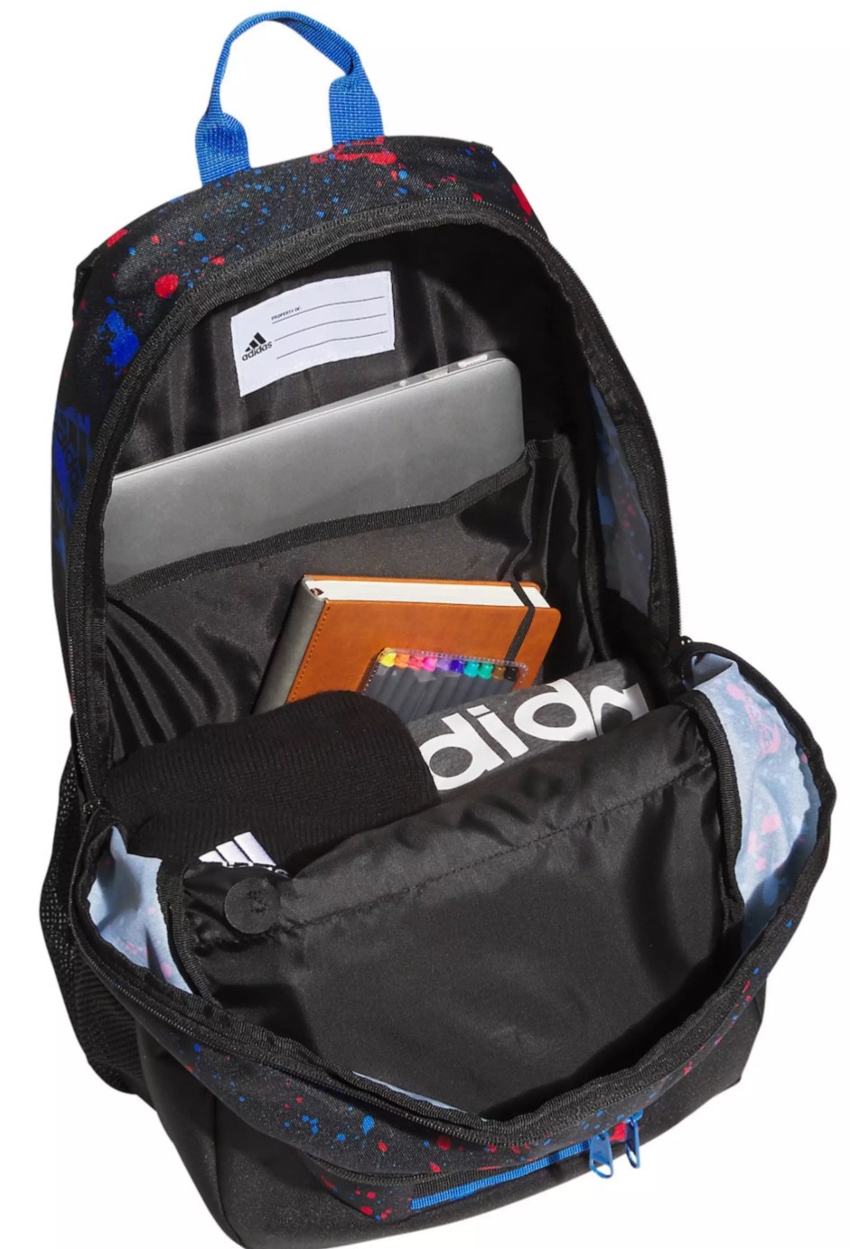 Adidas Foundation 6 Backpack Turquoise/Aqua School Laptop Book Bag