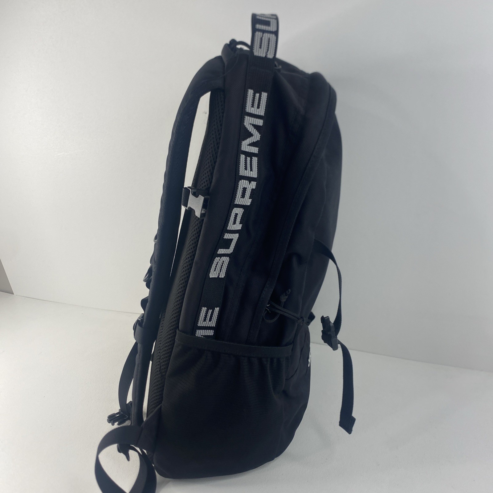 Supreme Cordura SS18 Ripstop Nylon Backpack Black – 100% Authentic