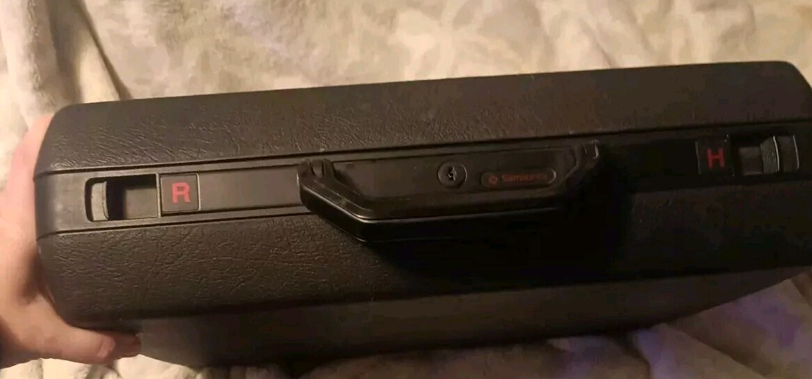 Vintage Samsonite Combo Lock Attaché Case