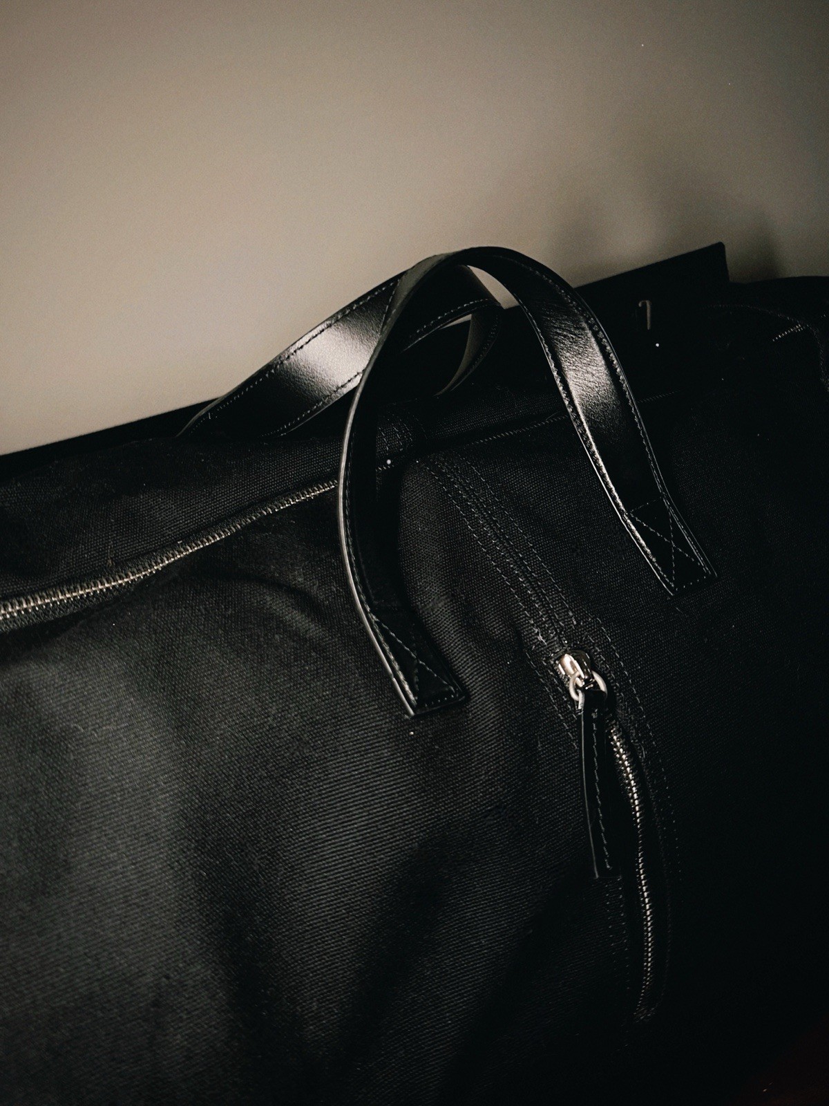 JACQUEMUS ‘Le Sac À Linge’ Weekend Canvas Duffle Bag