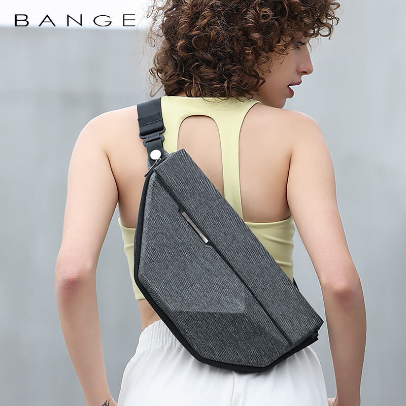 BANGE Casual Business Crossbody Shoulder Men Waterproof Travel Sling Chest Bag