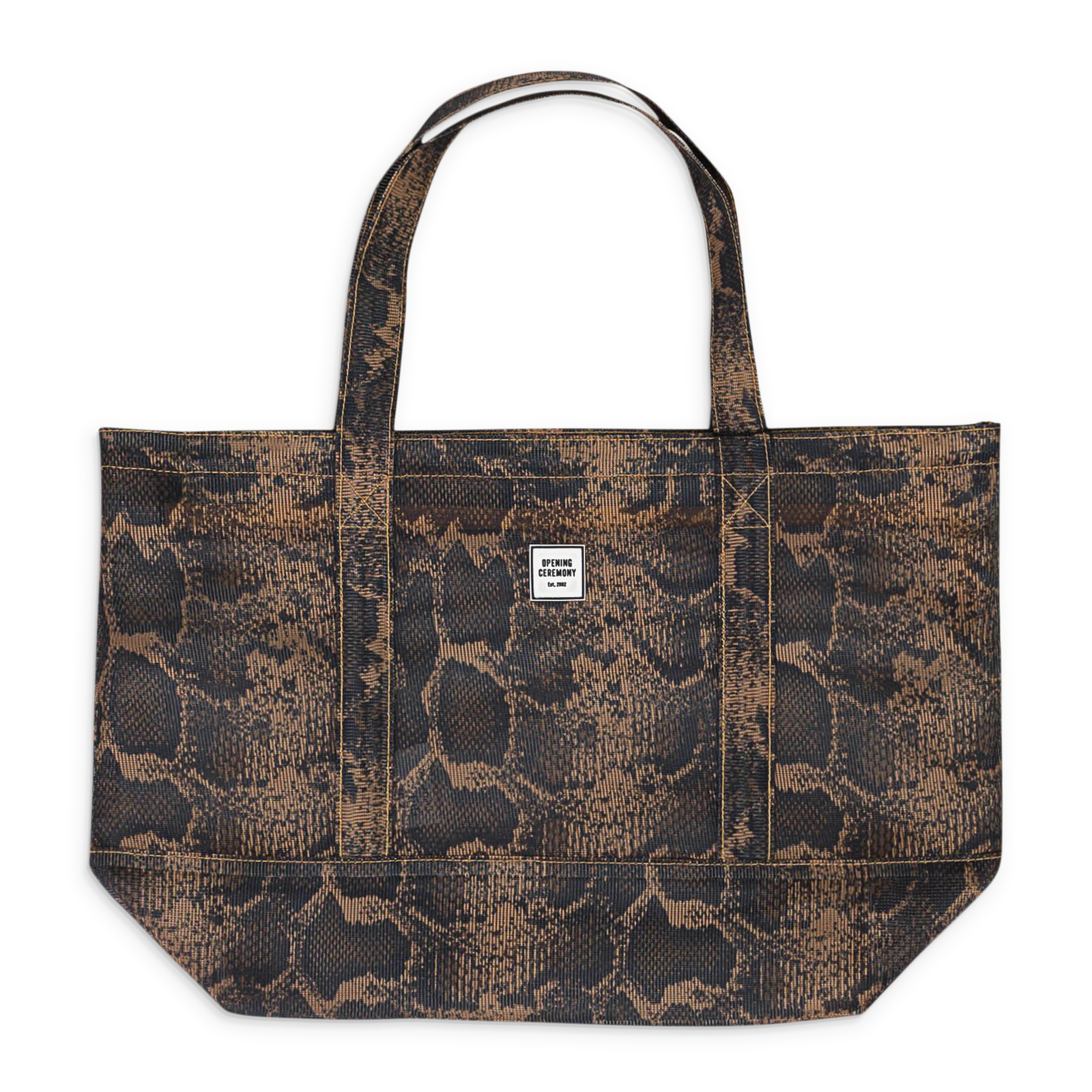 NWT OPENING CEREMONY MEDIUM ANIMAL PRINT MESH MULTICOLOR TOTE BAG SIZE OS $95