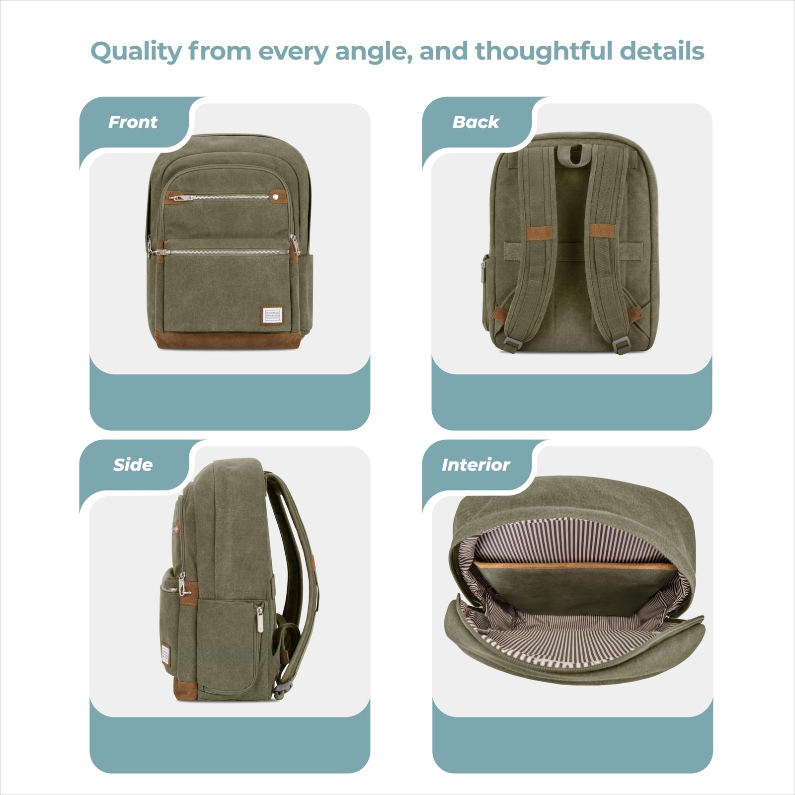 Anti-Theft Heritage Backpack