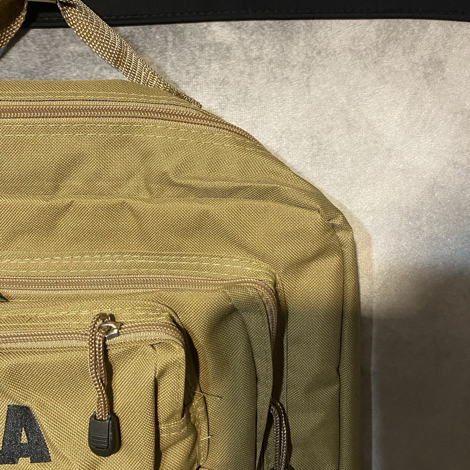 NRA Tactical Backpack Range Hunting Bag Storage Bag Desert Tan Khaki 15″H x12″W