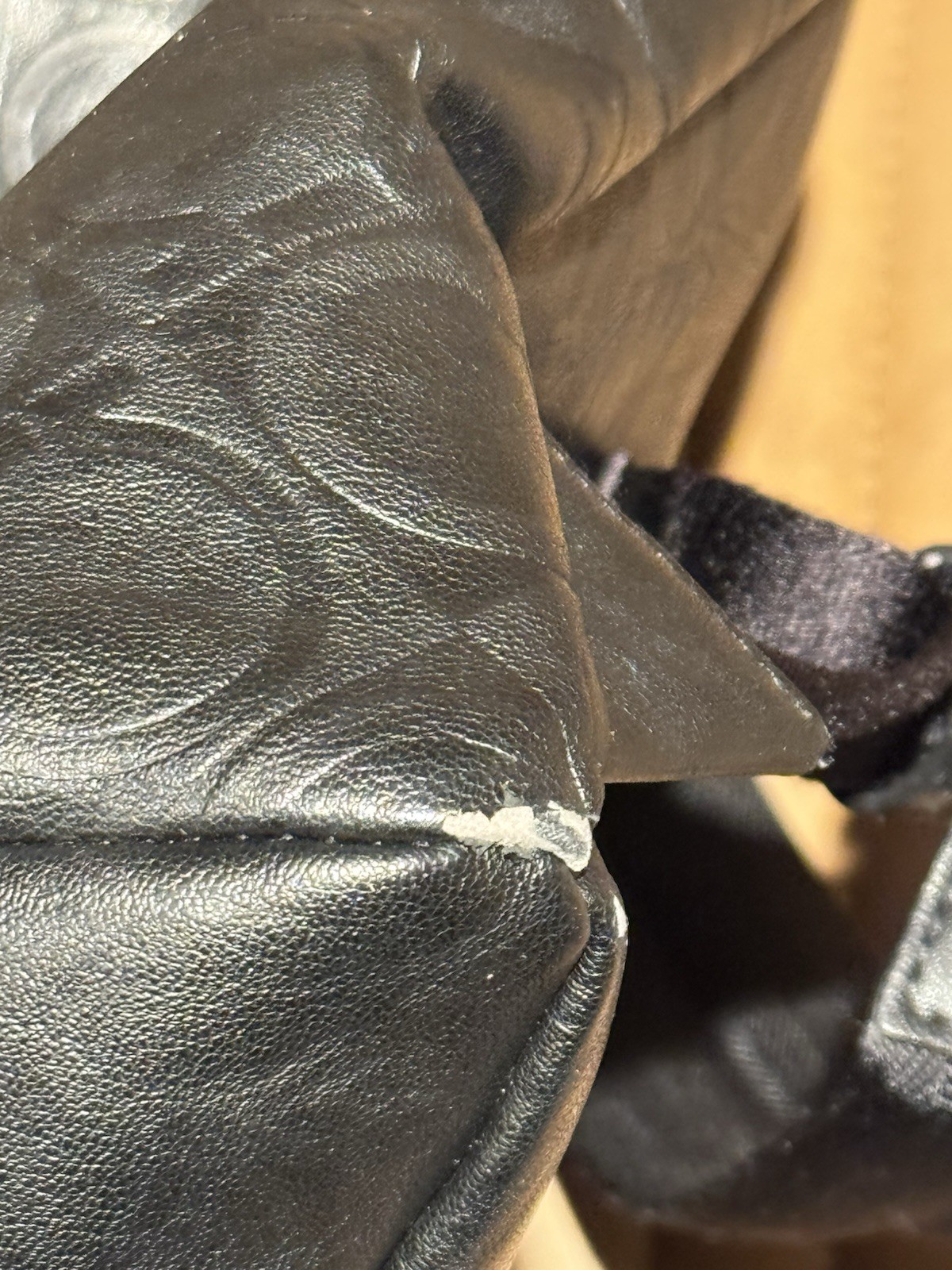 Ferragamo Gancini Black Leather BackPack Paid Over $ 1650 At Short Hills Mall
