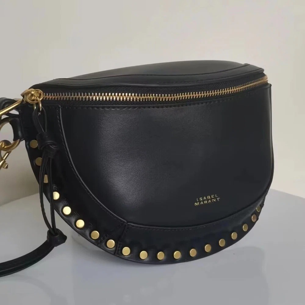 Isabel Marant Skano Studded Leather Fanny Pack – Brand New with Tags