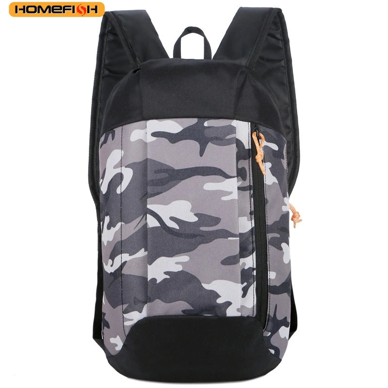 Lightweight Canvas Sports Backpack Small Travel Hiking Daypack for Men Women