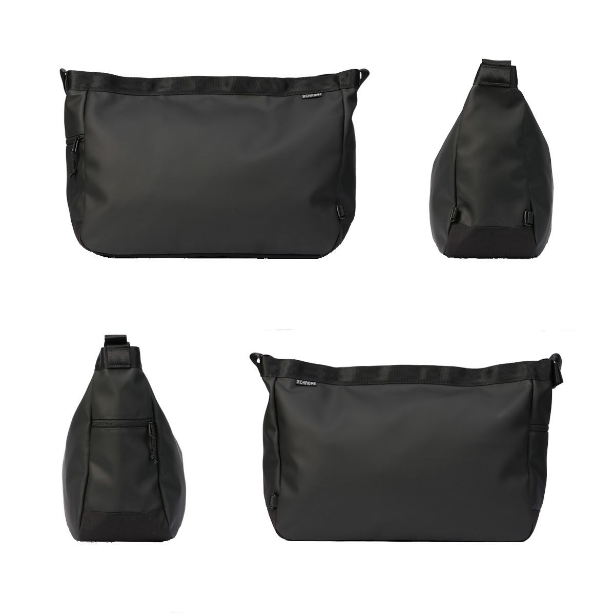 Chrome Industries Newspaper Messenger Bag 26L B4 Waterproof Matte Black