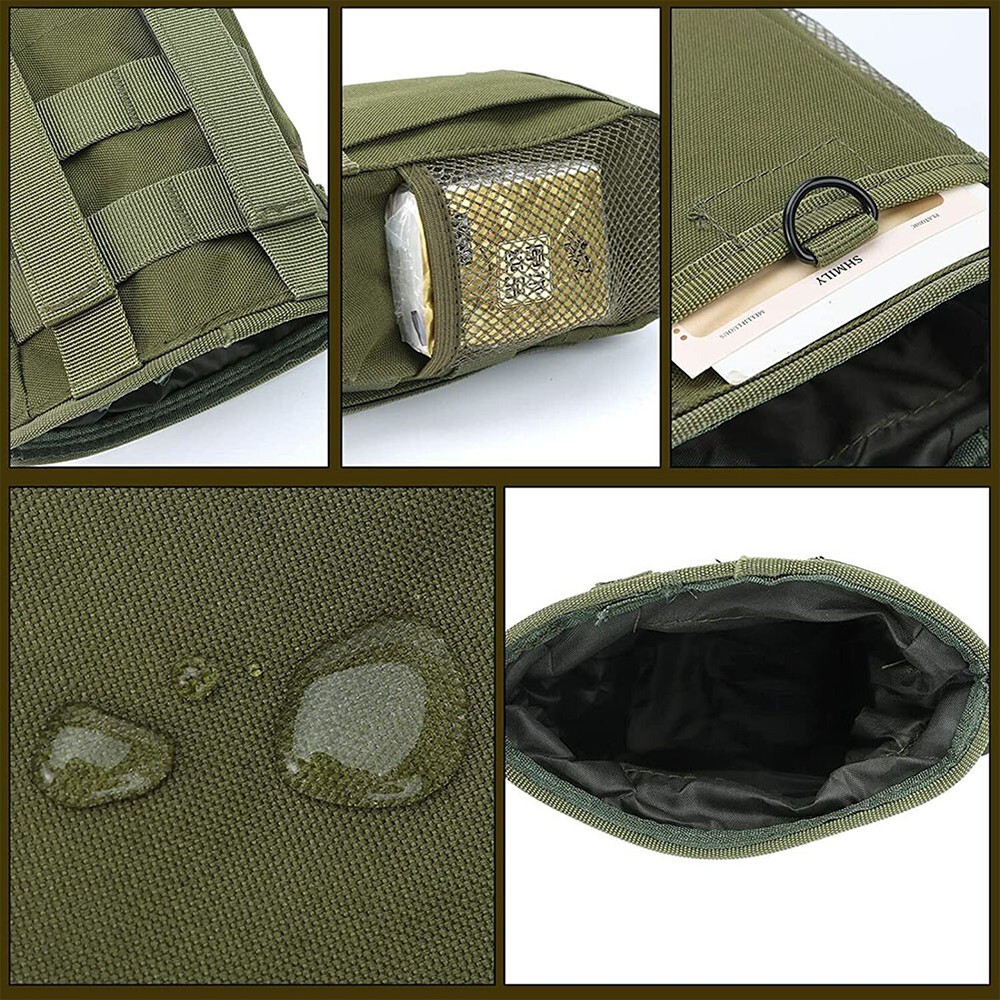 Men Women Multifunctional Waterproof Waist Bag Hold Mobile Phones Multi-role Bag
