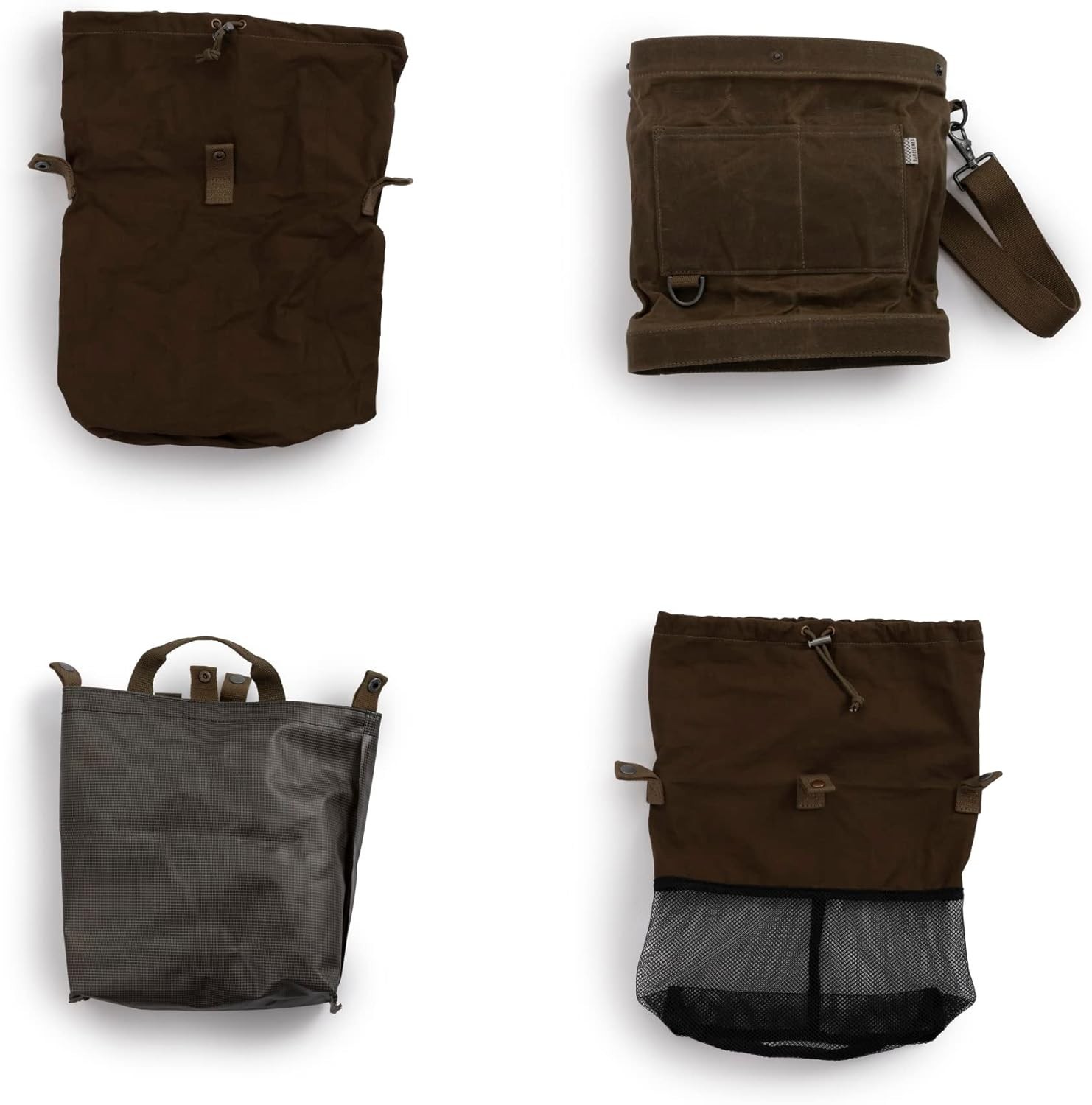 Barebones For Aging Bag, Dark Khaki, 20232025037000 Ｗ29.21 ×Ｈ33 ×Ｄ10 cm