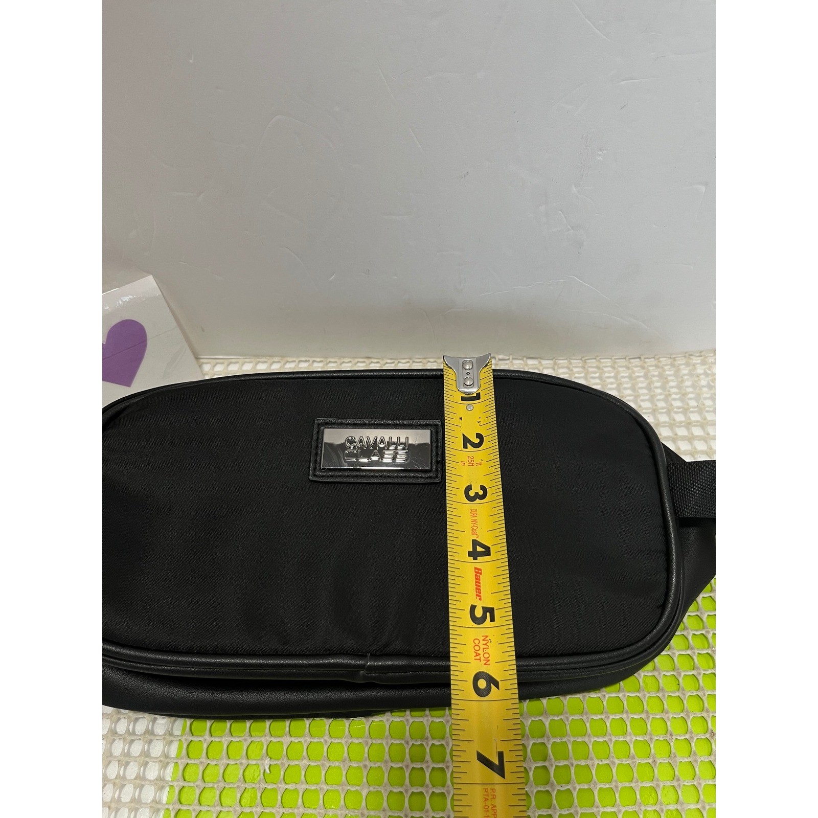Cavalli Class Mens 10″ Dopp Kit Toiletry Bag Black OXV10CSB049 Travel Case NEW