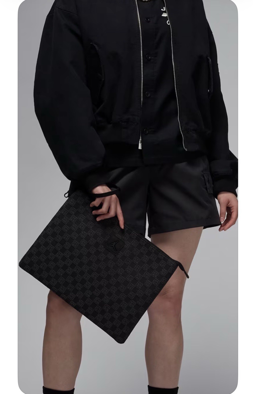 Air Jordan Monogram Clutch Pouch 0.98L New Larger Version