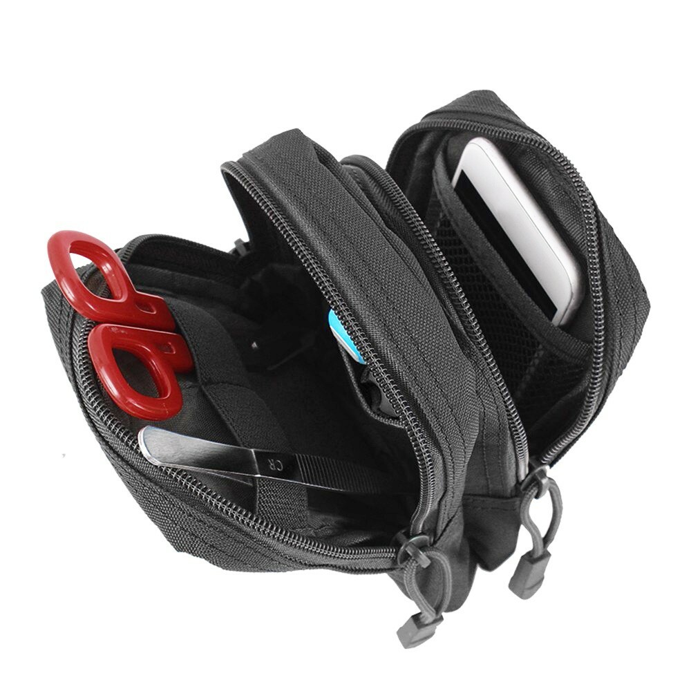 Tactical Military MOLLE Pouch Utility Phone Waist Bag Carrying Storage Bag Pack